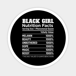 Black Girl Nutrition Magnet